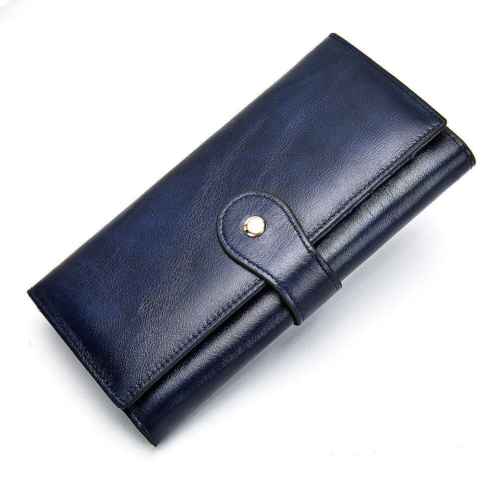 Retro Cowhide Wallet