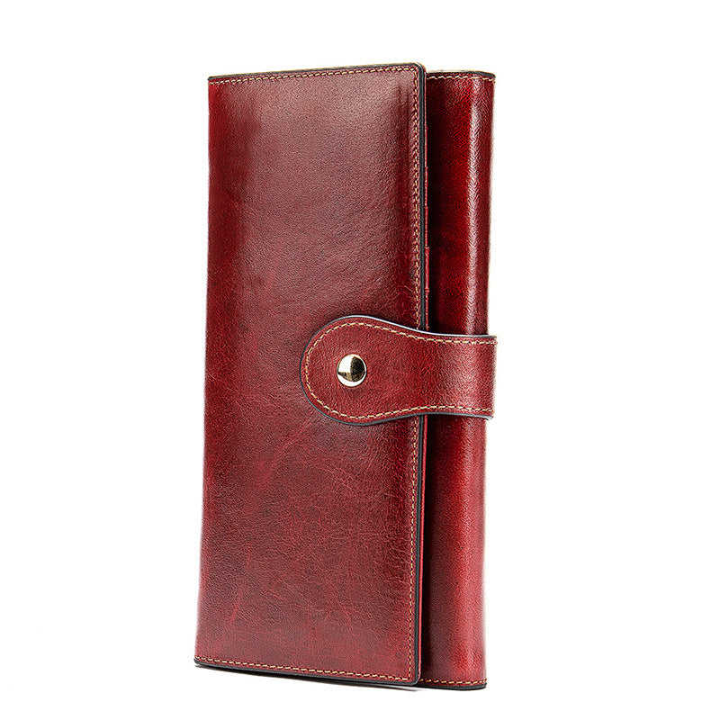 Retro Cowhide Wallet