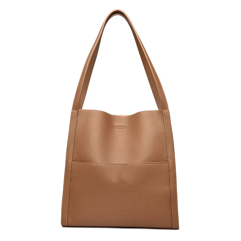 Sac Bandoulière Chic en Cuir Véritable - Élégance Unie