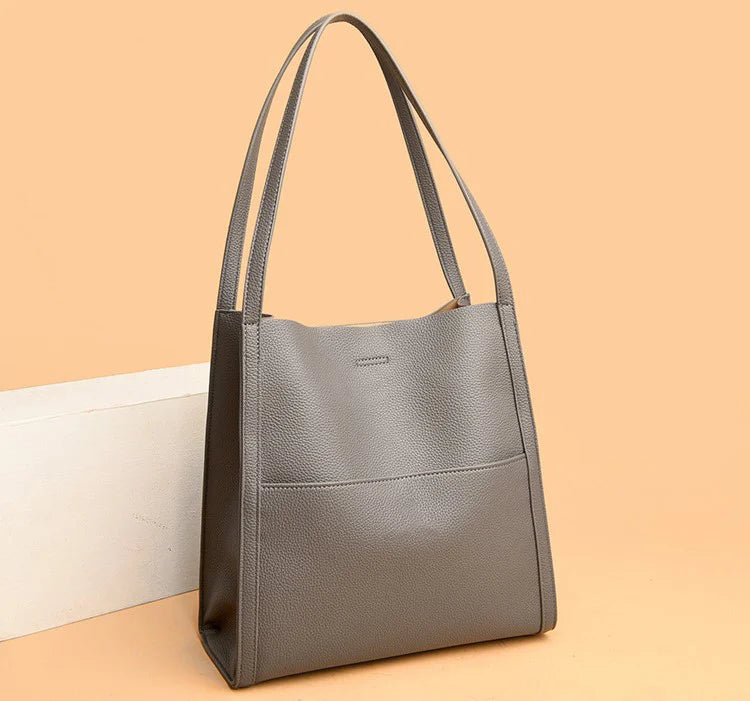 Sac Bandoulière Chic en Cuir Véritable - Élégance Unie