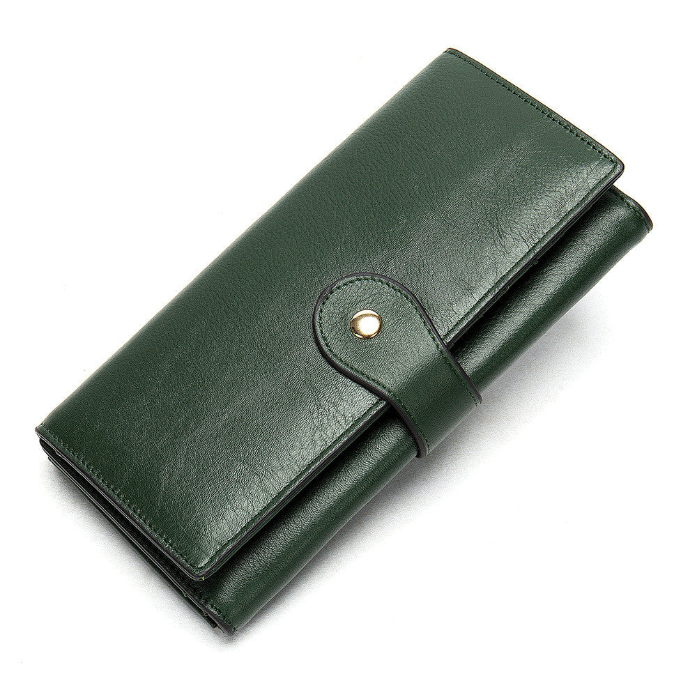 Retro Cowhide Wallet