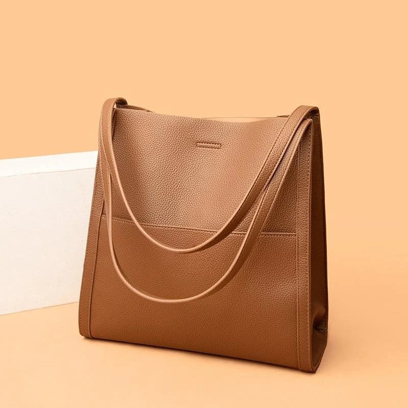 Sac Bandoulière Chic en Cuir Véritable - Élégance Unie