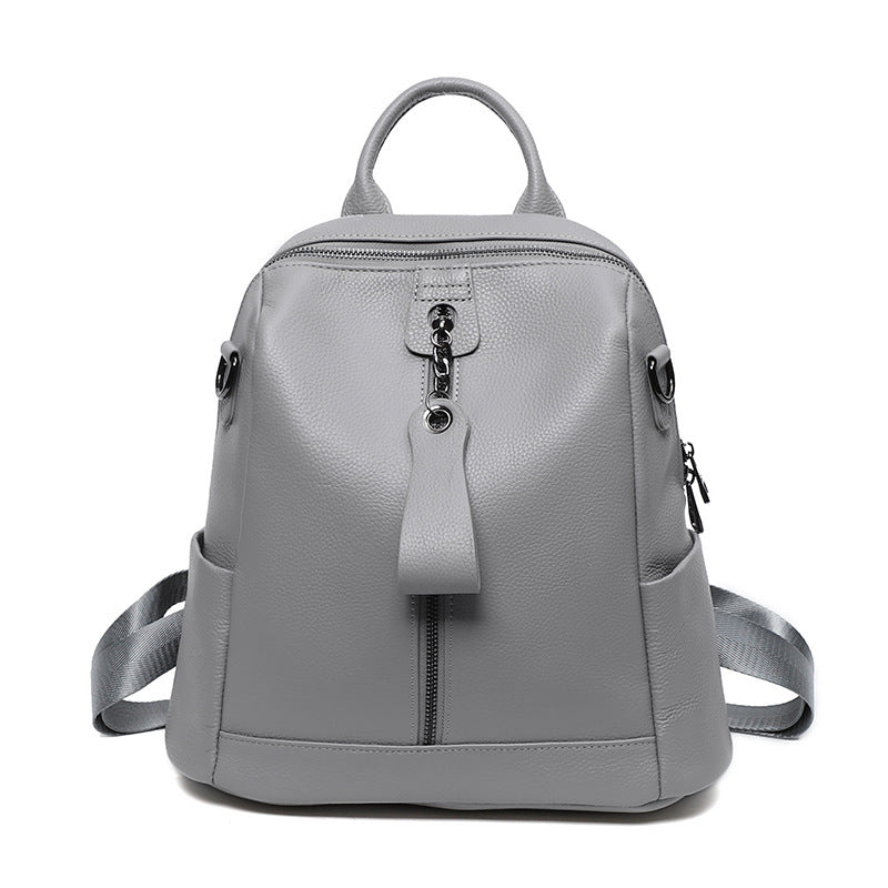 Leather Backpack Women's Casual Travel and Leisure