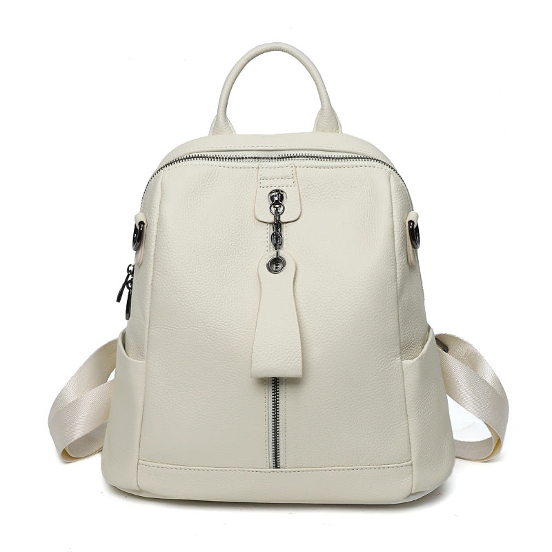 Leather Backpack Women's Casual Travel and Leisure