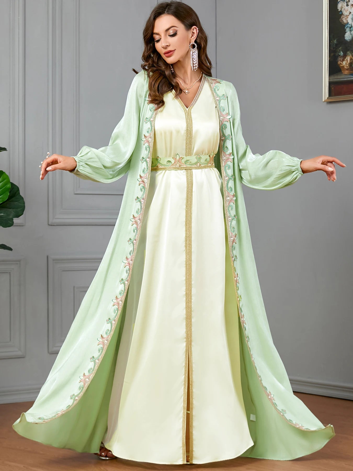 Layali Fakhama - Kaftan Set