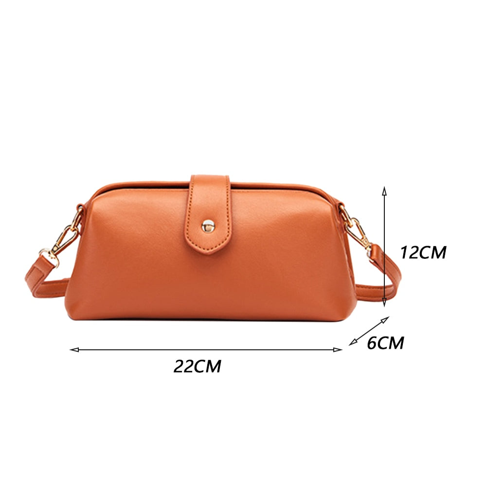 Sac en cuir rétro fait main-Aida