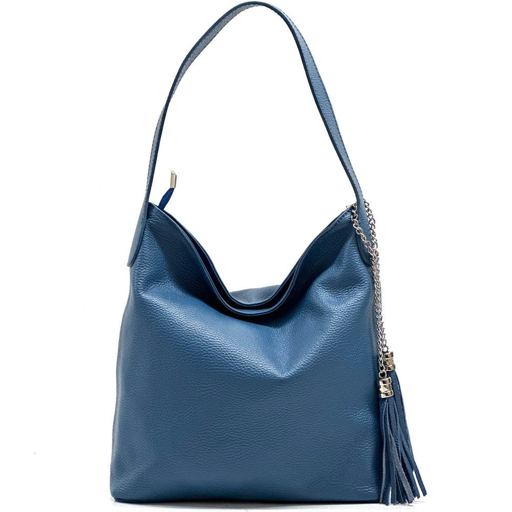 Prudenzia leather shoulder bag