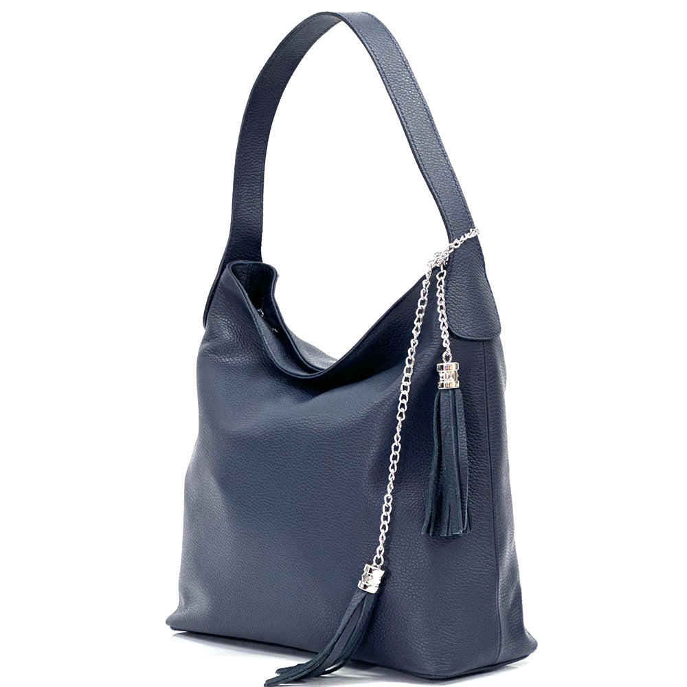 Prudenzia leather shoulder bag