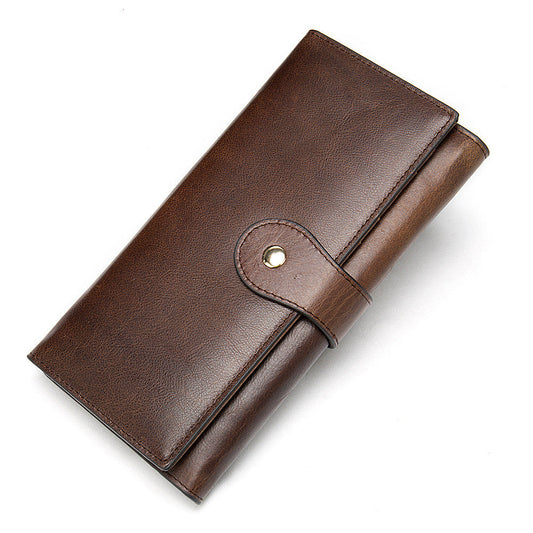 Retro Cowhide Wallet