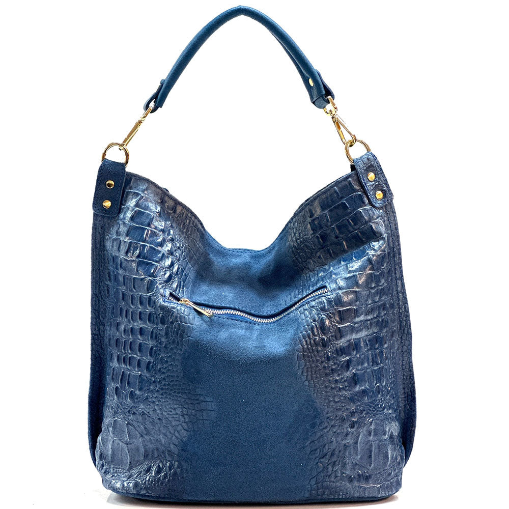 Selene S leather Hobo bag