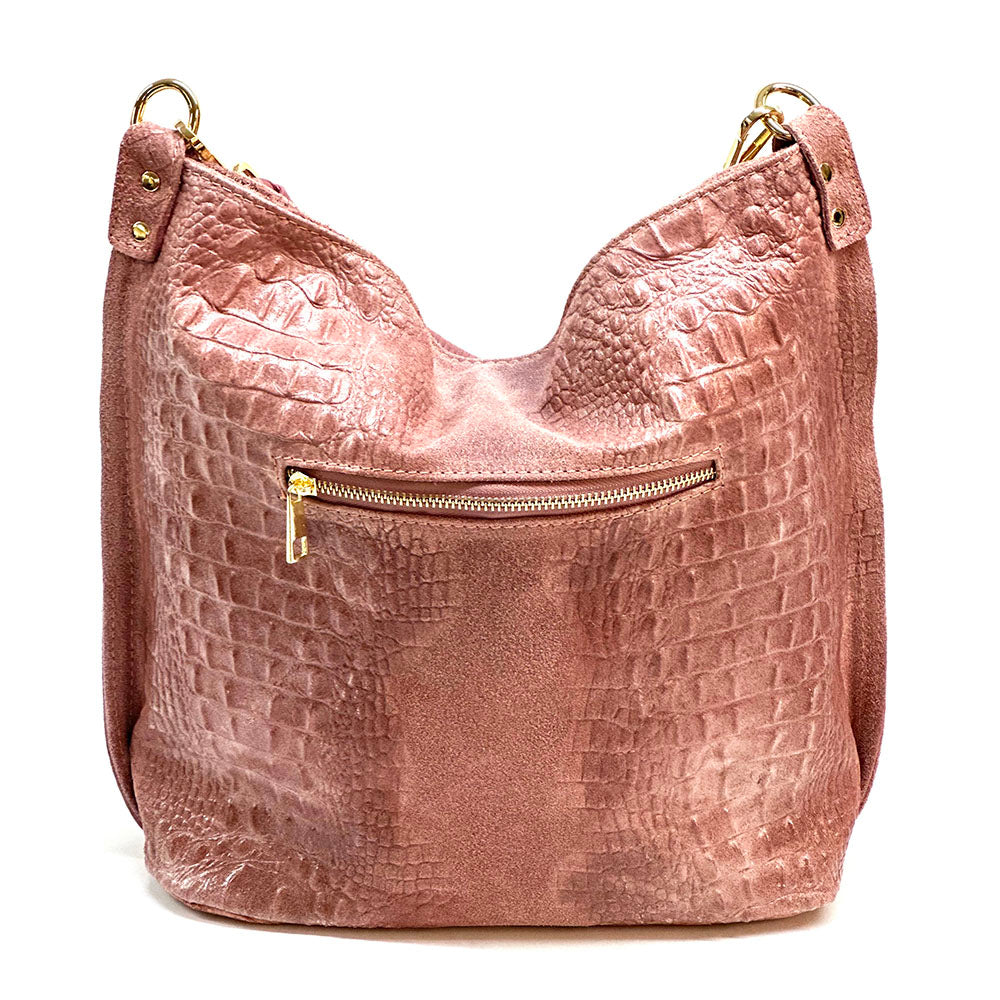 Selene S leather Hobo bag