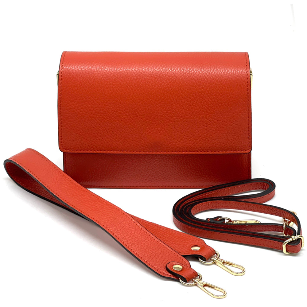 Wristlet made with cow leather