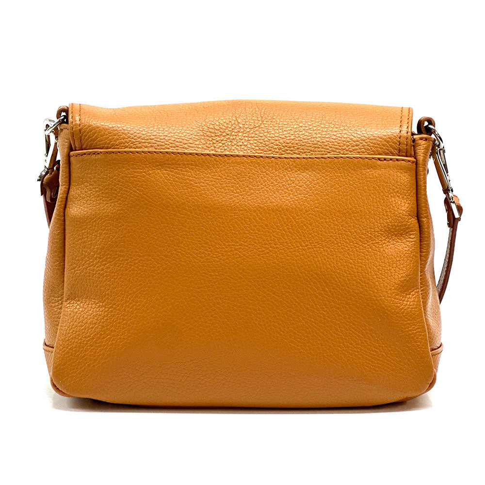 Pamela Leather Messenger Bag