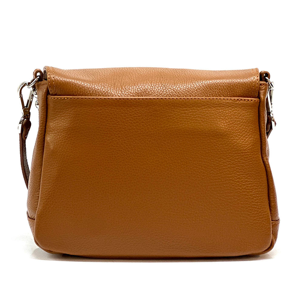 Pamela Leather Messenger Bag