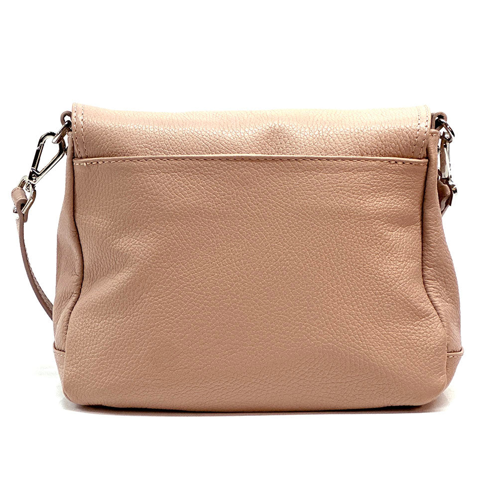 Pamela Leather Messenger Bag