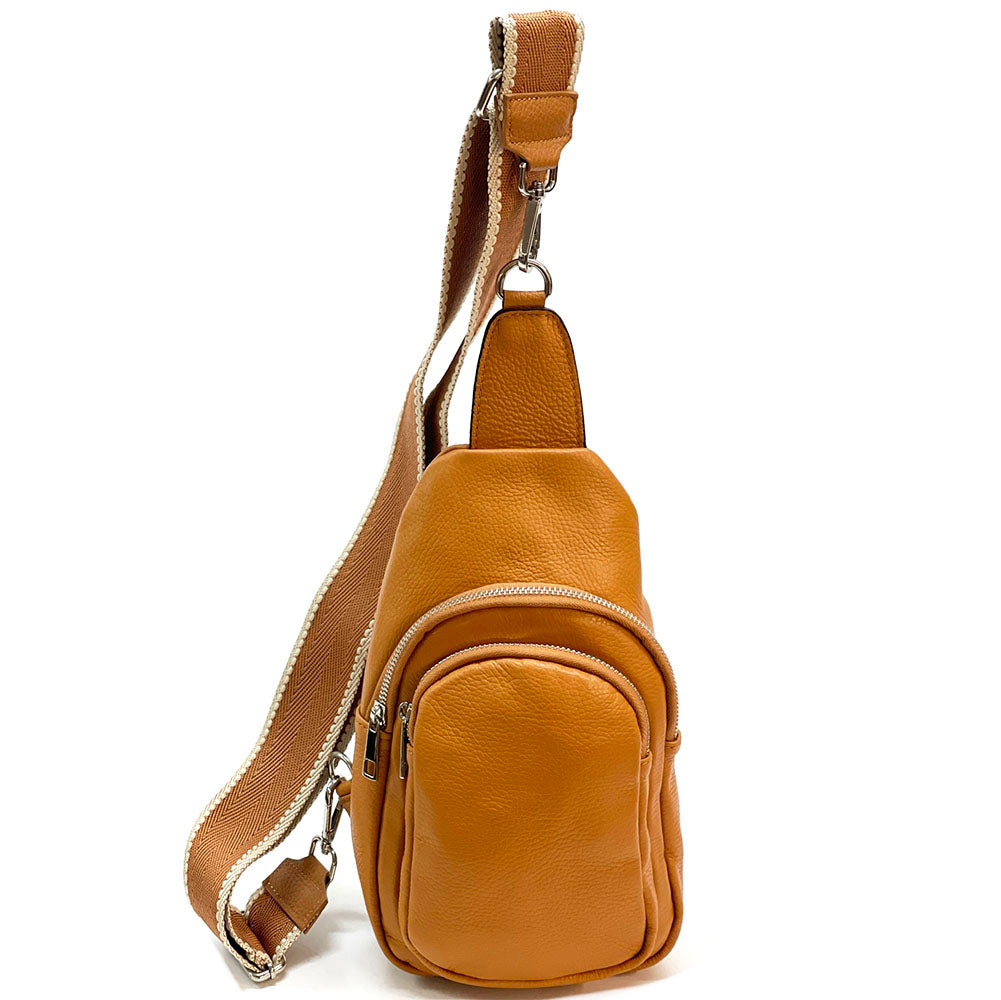 Nissim Leather Single backpack