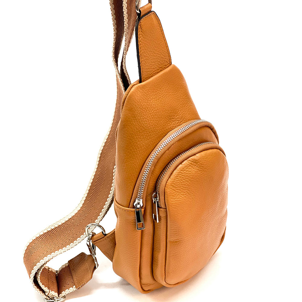 Nissim Leather Single backpack