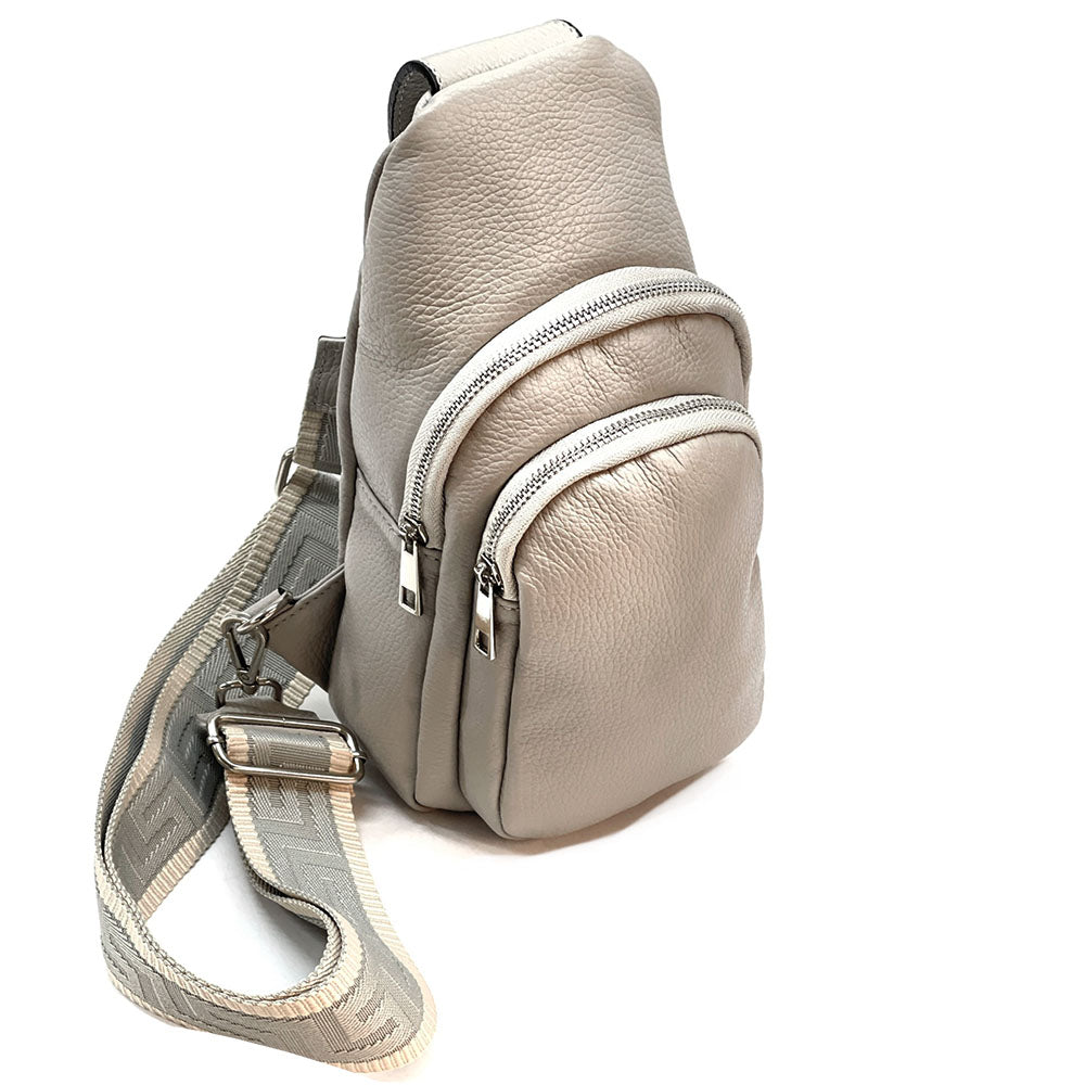 Nissim Leather Single backpack