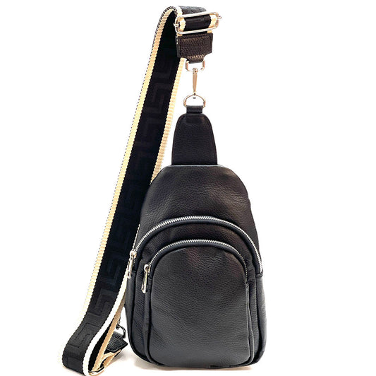 Nissim Leather Single backpack