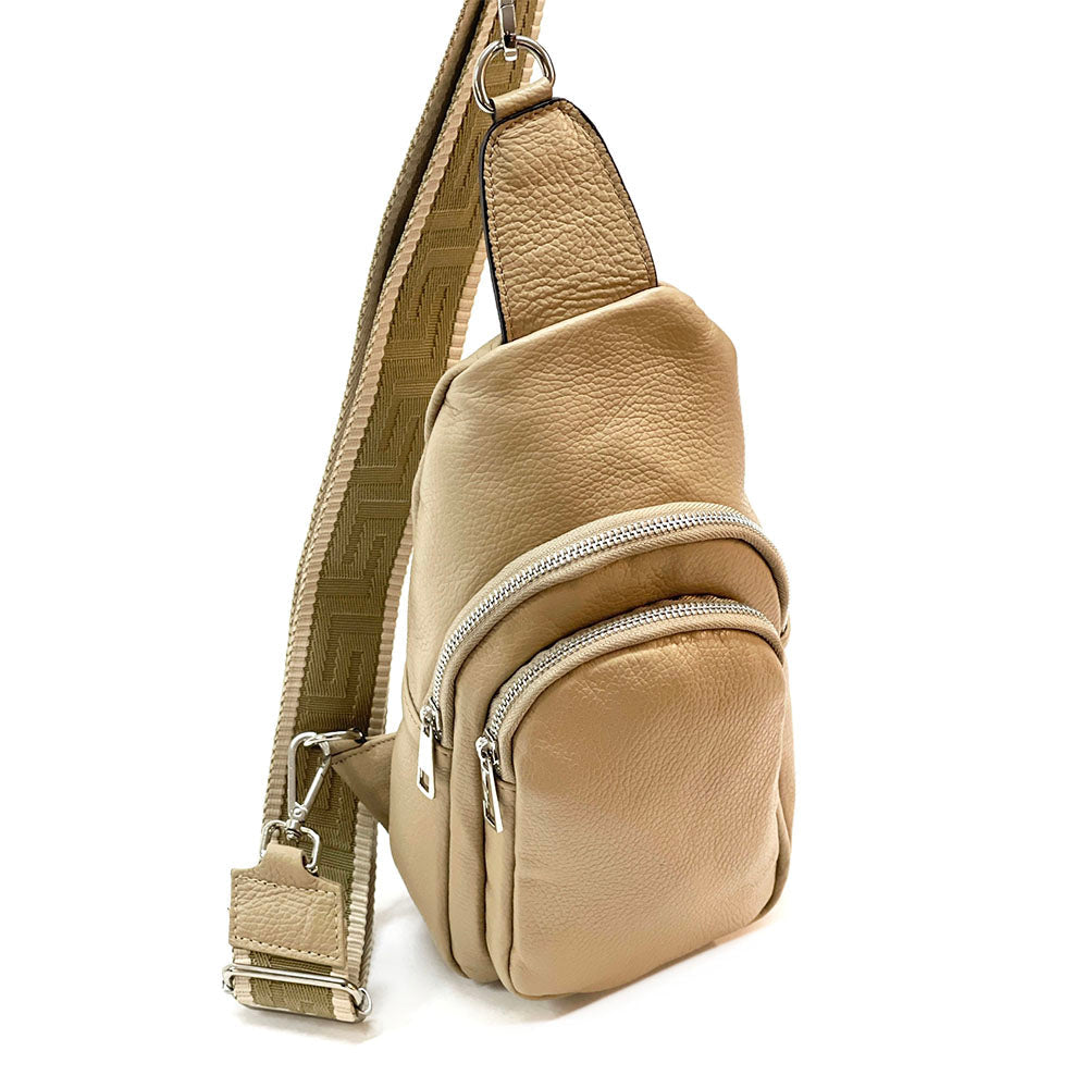 Nissim Leather Single backpack