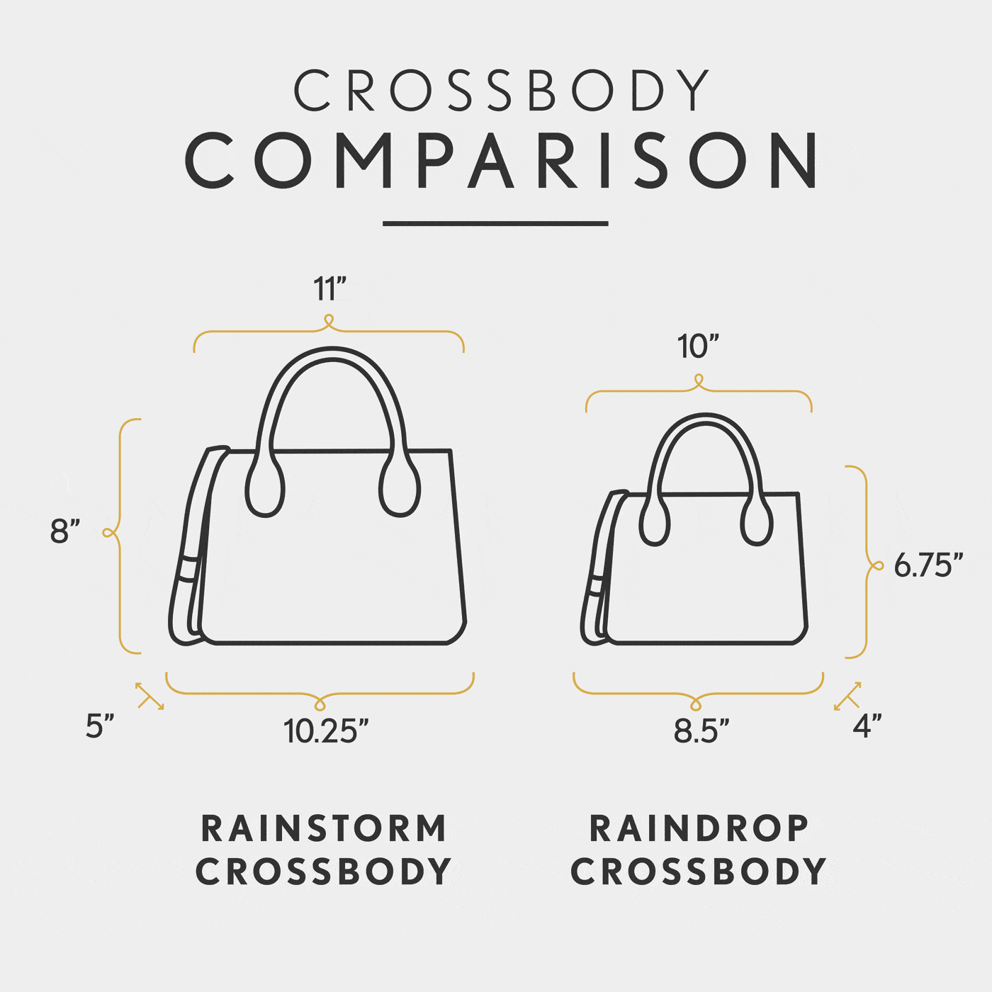 Raindrop Crossbody Bag