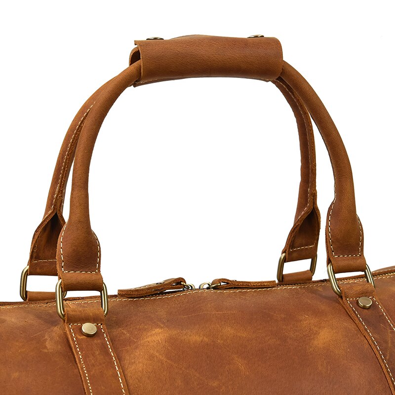 Voyager Grande Leather Duffle Bag