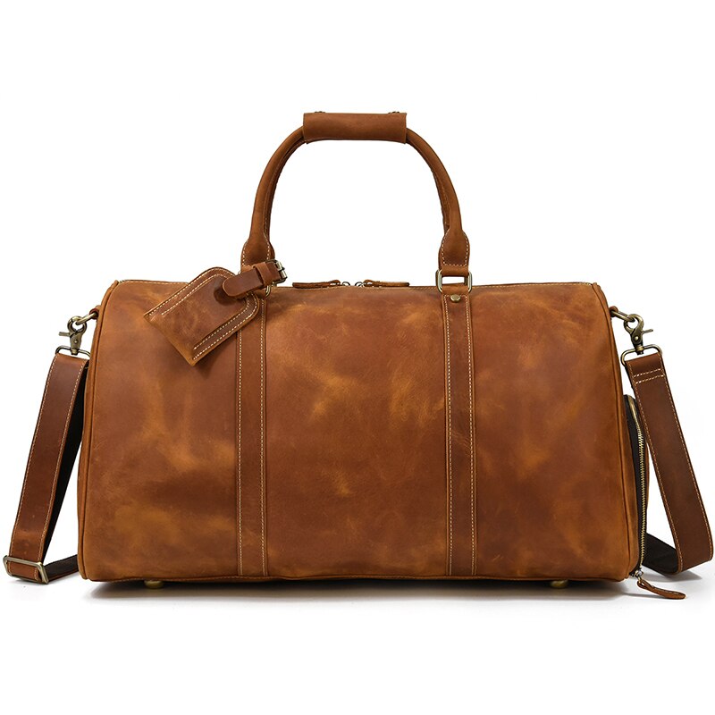 Voyager Grande Leather Duffle Bag