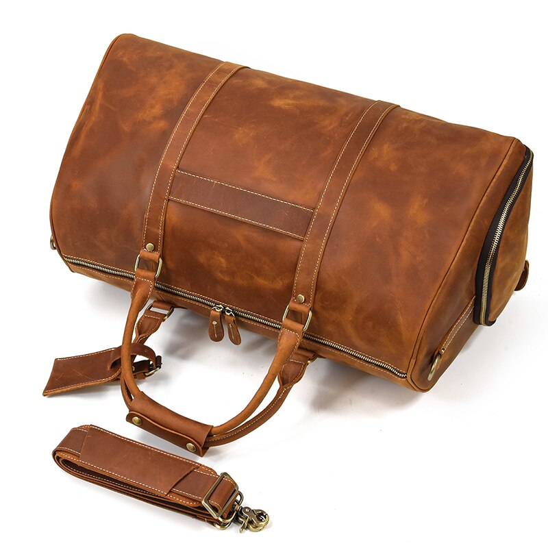 Voyager Grande Leather Duffle Bag