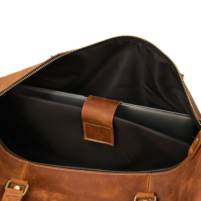 Voyager Grande Leather Duffle Bag