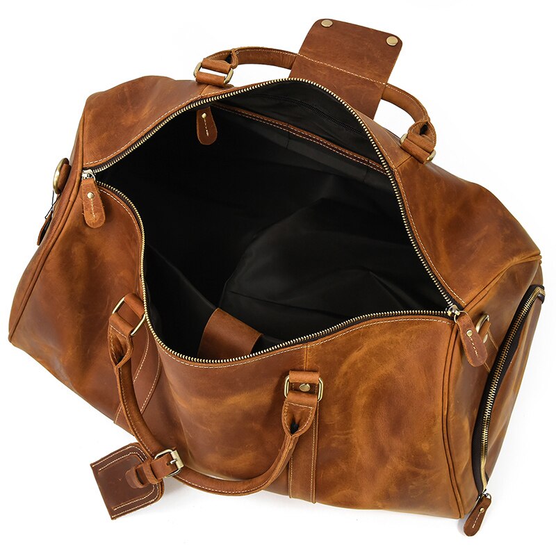 Voyager Grande Leather Duffle Bag