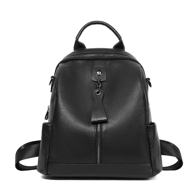 Leather Backpack Women's Casual Travel and Leisure