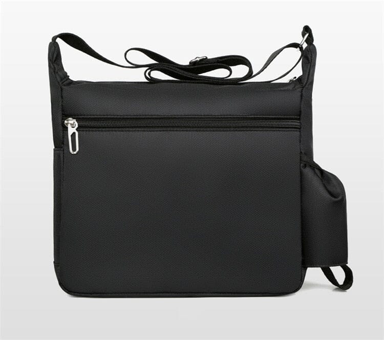 Messenger Bag With Water Bottle Holder