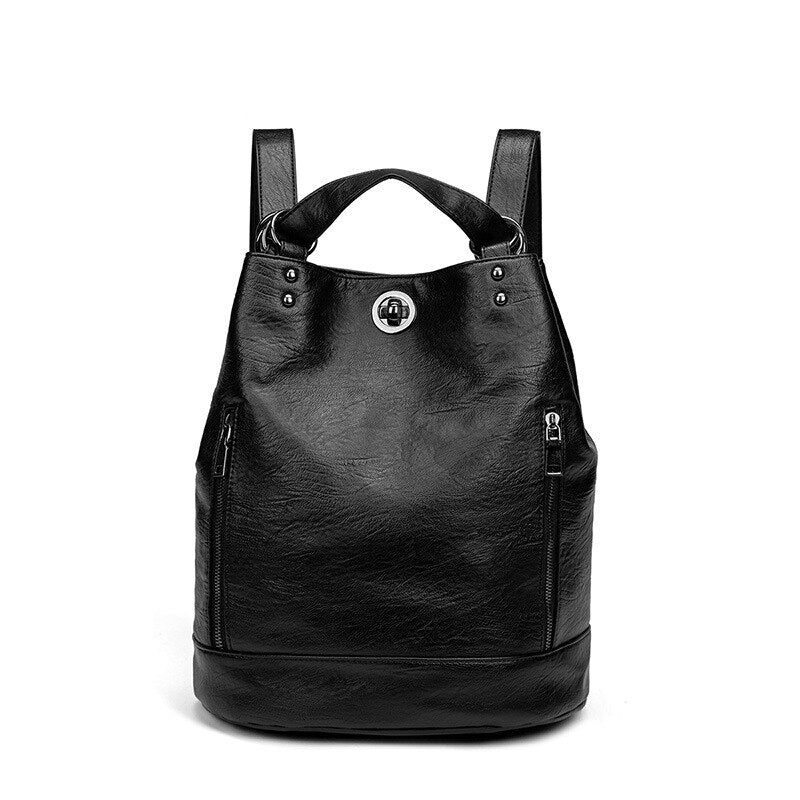 ChicFlex Triforma Leather Backpack