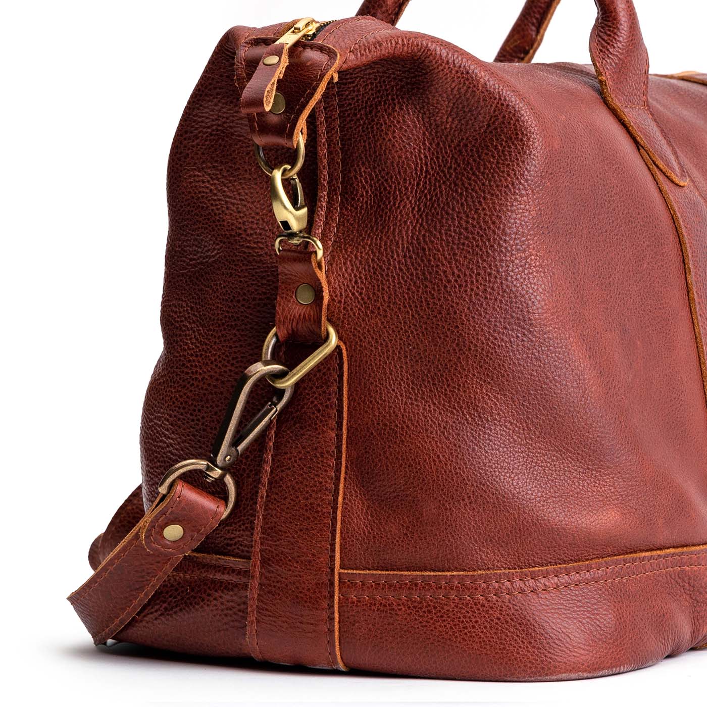 'Almost Perfect' Leather Duffle Bag