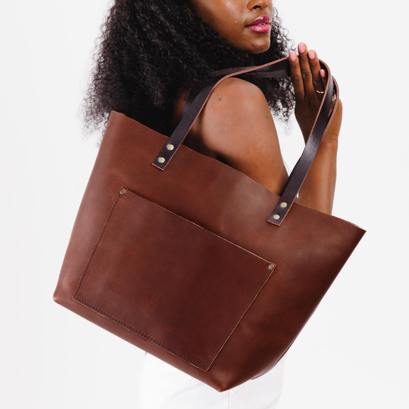 'Almost Perfect' Leather Tote Bag - Limited Edition