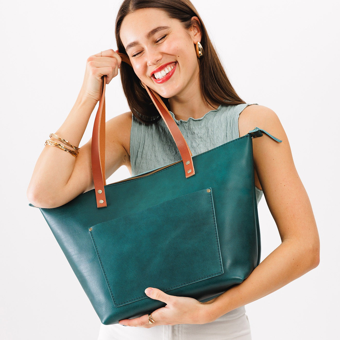 'Almost Perfect' Leather Tote Bag - Limited Edition