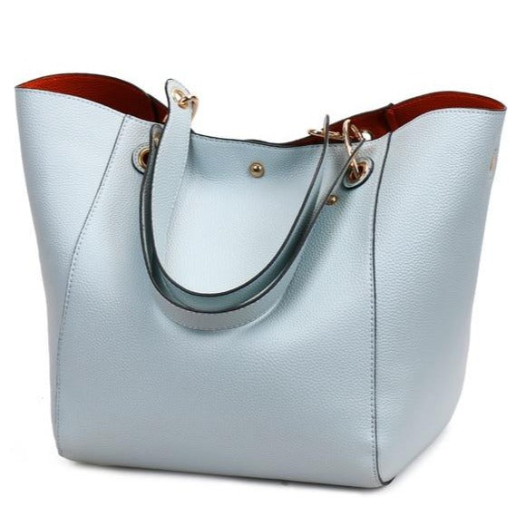 Luxury Leather Shoulder Bag | Multiple Colors