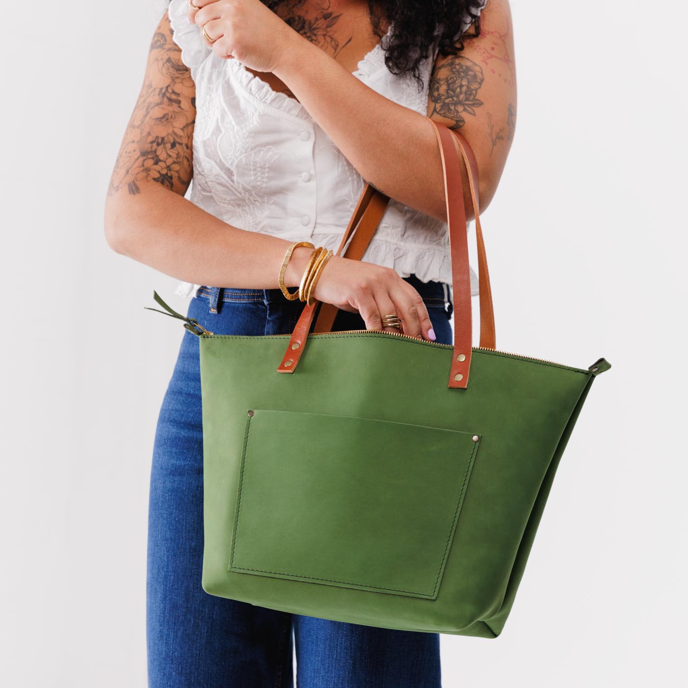 'Almost Perfect' Leather Tote Bag - Limited Edition